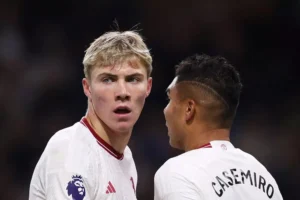 Liệu Casemiro và Hojlund có rời MU vào mùa hè? ẢNH: GETTY