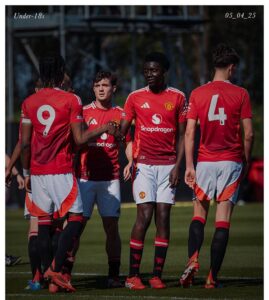U18 MU thắng đậm U18 Leeds