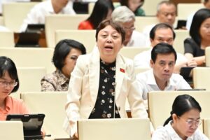 Đại biểu Phạm Khánh Phong Lan. Ảnh: Cổng TTĐT Quốc hội