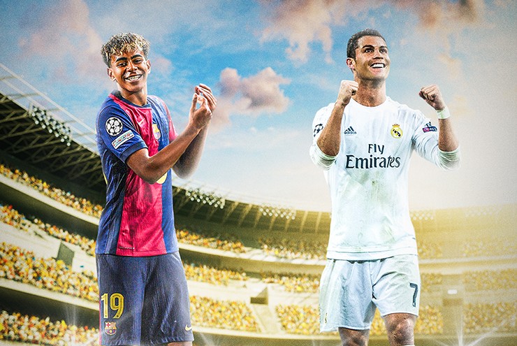Yamal và Ronaldo hiện có cùng số danh hiệu La Liga