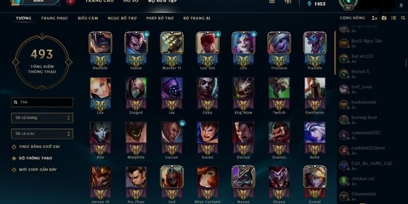 Share Acc Liên Minh tài khoản mới nhất