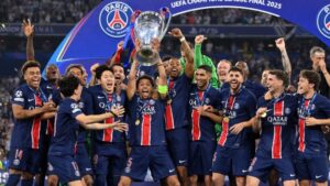 PSG hừng hực khí thế sau chức vô địch Champions League