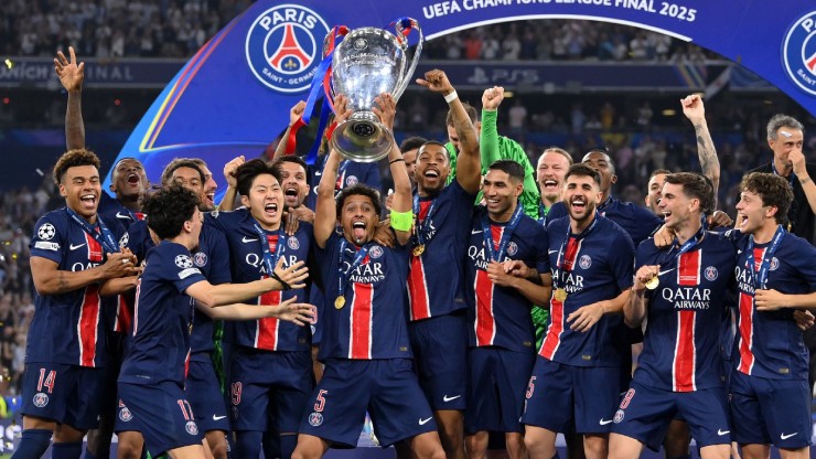 PSG hừng hực khí thế sau chức vô địch Champions League