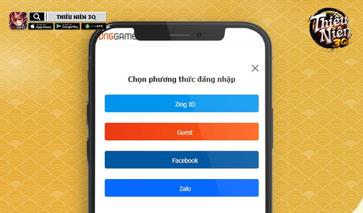 Lựa chọn phương thức đăng nhập phù hợp