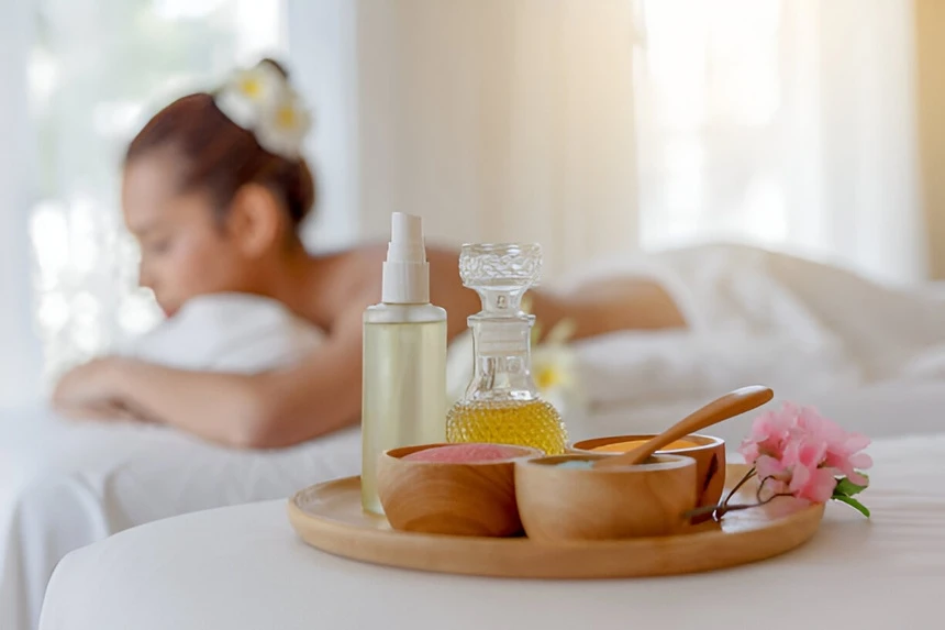 Spa thư giãn cho phái nữ sau trận golf căng thẳng.