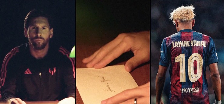 Messi gửi "tâm thư" cho Yamal
