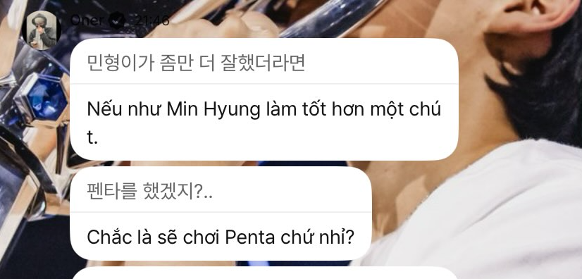 Dòng tin nhắn trong POPS của Oner khiến cộng đồng fan T1 bùng nổ tranh cãi